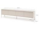 Beautysofa TV-Schrank NOTO 200 cm Moderner Stauraum für Wohnzimmer Bild 5