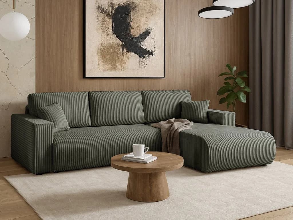 Beautysofa Ecksofa Porto mit Bettfunktion und Bettkasten - Bild 2