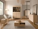 Beautysofa Kommode SAPPORO Japandi-Stil Push-to-Open 3 Schubladen Bild 4