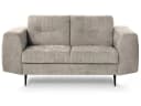 Beautysofa 2-Sitzer VENEZIA Relaxsofa Modernes Design Dunkles Grau Bild 3
