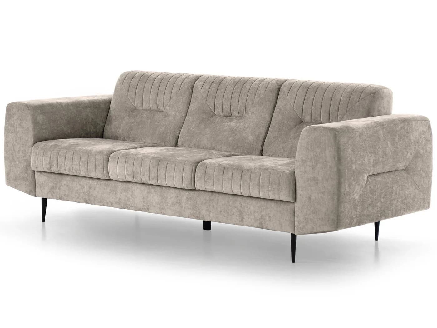 Beautysofa 3-Sitzer VENEZIA Polstersofa Modernes Design - Bild 1