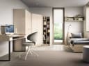 Beautysofa Kleiderschrank ALEX 3-türig Beige Sand Bild 4