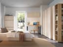 Beautysofa Eckschrank LICO 2-türig Kleiderschrank mit 8 Regalböden und 2 Kleiderstangen Bild 4