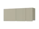 Beautysofa Hängeregal LICO 3 Türen 3 Böden Sandbeige Eukalyptus Bild 2