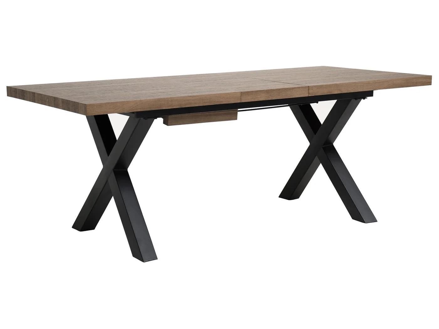 Beautysofa Esstisch TAVERO 160-240 ausziehbar Synchronauszug