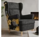 Beautysofa Ohrensessel Havana Skandinavisch Schwarz Bild 4