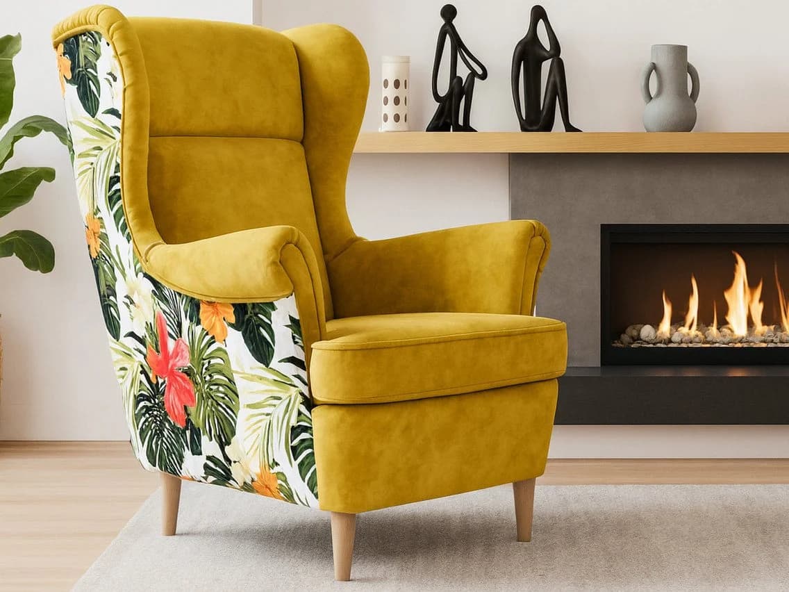 Beautysofa Ohrensessel Havana Skandinavischer Stil - Bild 2