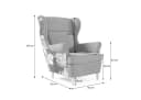 Beautysofa Ohrensessel Havana Skandinavischer Stil Bild 3