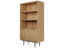 Beautysofa Bücherregal Evron mit 4 offenen Regalböden und 2 Unterschränken, Breite: 90 cm Bild 4