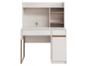 BOREO B12 Beautysofa Schreibtisch 100 cm mit Schrank & Schubladen Bild 1