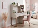 BOREO B12 Beautysofa Schreibtisch 100 cm mit Schrank & Schubladen Bild 2