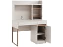 BOREO B12 Beautysofa Schreibtisch 100 cm mit Schrank & Schubladen Bild 3