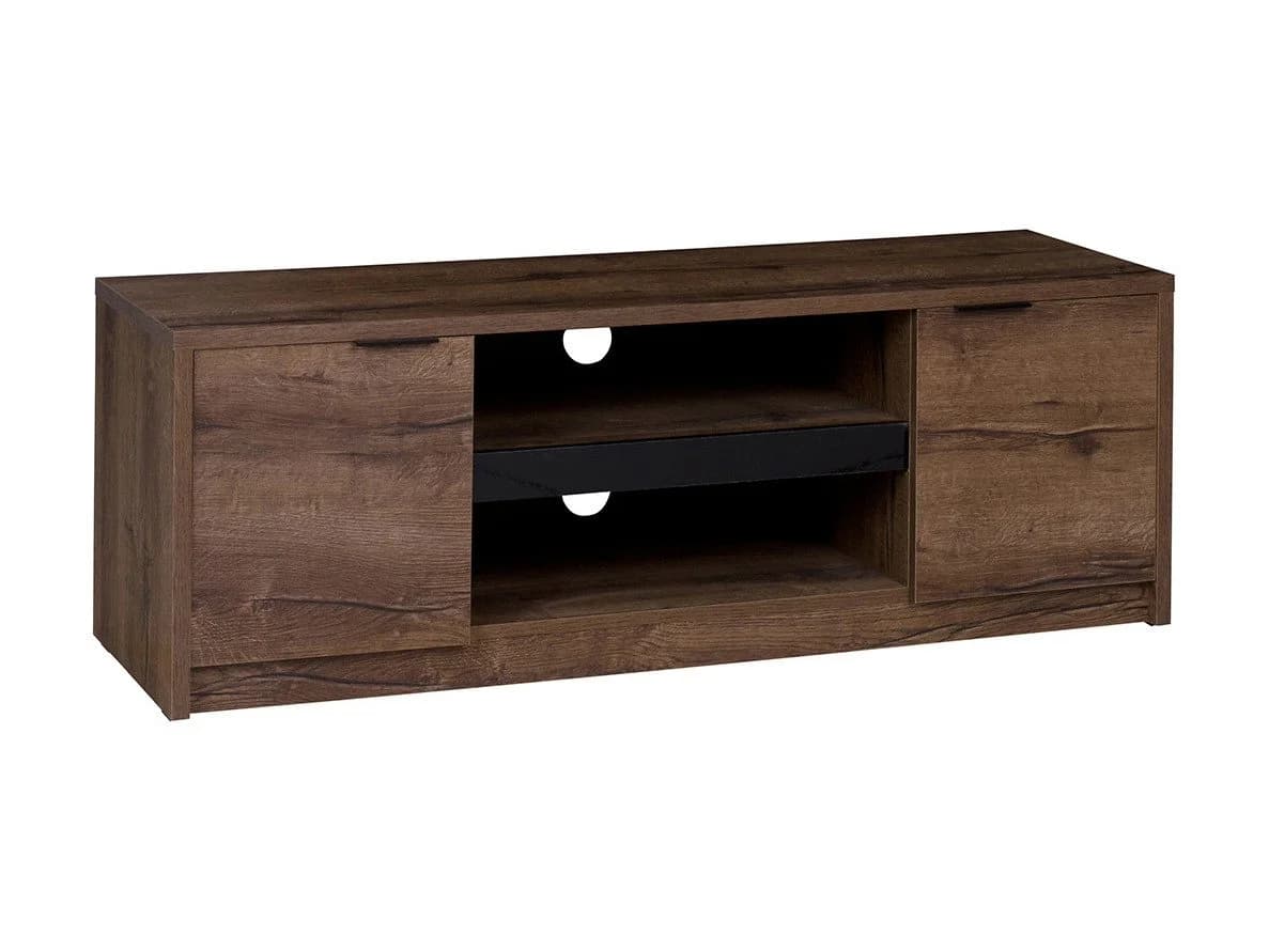 Beautysofa TV-Schrank DEVON Schwarz Hochglanz Eiche Monastery - Bild 2
