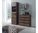 Beautysofa TV-Schrank DEVON Schwarz Hochglanz Eiche Monastery Bild 5