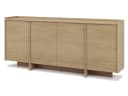 Beautysofa Kommode JUNI 4 Türen Push-to-Open Japandi Bild 1