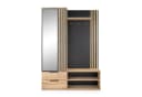 Beautysofa Garderobenschrank LUNO Eiche Wotan Bild 1