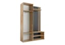Beautysofa Garderobenschrank LUNO Eiche Wotan Bild 5