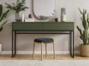Beautysofa Schminktisch GIANA Grifflos 2 Schubladen Bild 2