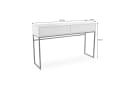 Beautysofa Schminktisch GIANA Grifflos 2 Schubladen Bild 5