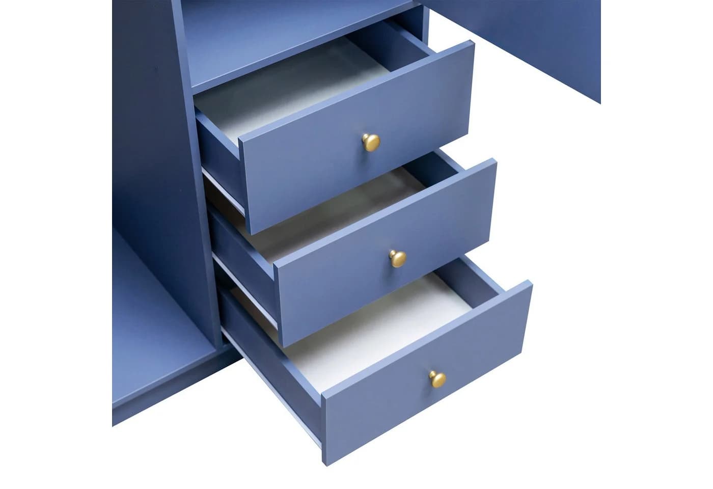 Beautysofa Kleiderschrank SOLEA mit Spiegel und 3 Schubladen - Bild 5