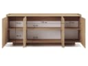 Beautysofa Kommode JUNI 4 Türen Push-to-Open Japandi Bild 4