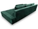 Beautysofa Ecksofa Draco L mit Schlaffunktion, Bettkasten, Grün Bild 5