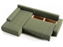 Beautysofa Ecksofa Draco L mit Schlaffunktion, Bettkasten, Grün Bild 4