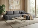 Beautysofa Ecksofa Draco L mit Schlaffunktion, Bettkasten Bild 2