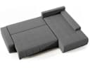 Beautysofa Ecksofa Draco L mit Schlaffunktion, Bettkasten Bild 3