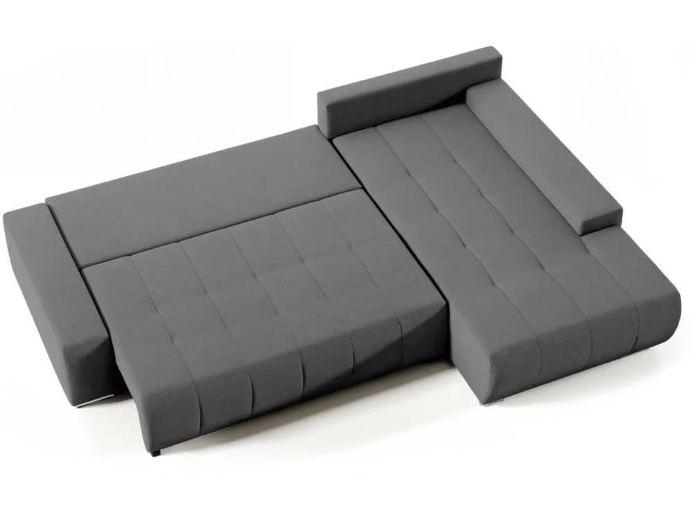 Beautysofa Ecksofa Draco L mit Schlaffunktion, Bettkasten - Bild 3