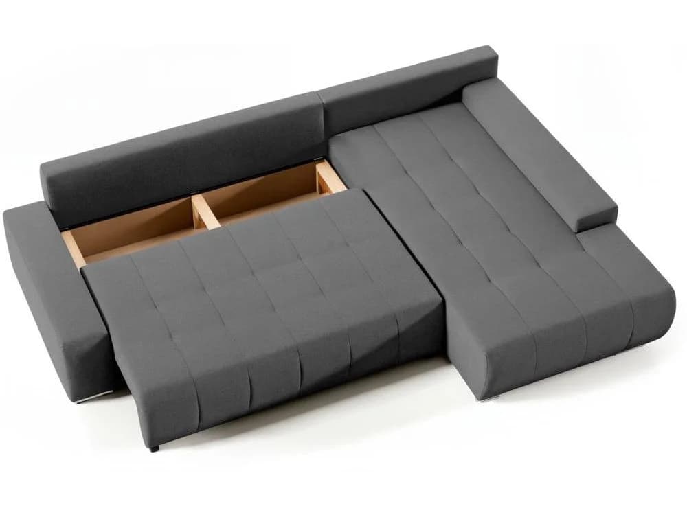 Beautysofa Ecksofa Draco L mit Schlaffunktion, Bettkasten - Bild 4