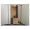 Beautysofa Kompaktgarderobe Fiora Garderobenset 5 Kleiderhaken Bild 4
