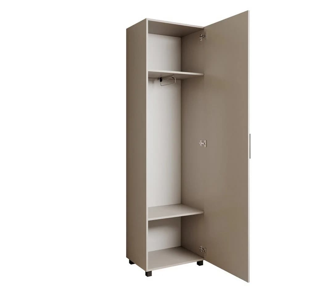 Beautysofa Garderobenschrank LIVIA mit Tür und Spiegel - Bild 3