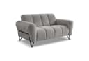 Beautysofa Polstergarnitur VOLARE Grau Schwarz 3-Sitzer 2-Sitzer Sessel Bild 5
