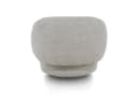 Beautysofa Drehsessel MAO Moderner Loungesessel Chenille Bezug Beige Bild 3