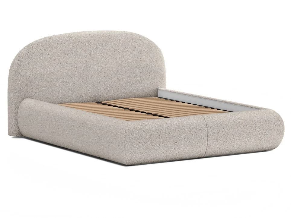 Beautysofa Polsterbett MOTTI Bettkasten Bouclé - Bild 3