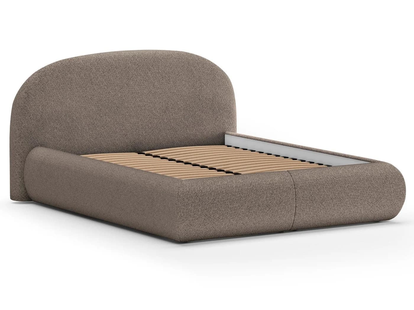 Beautysofa Polsterbett MOTTI Bettkasten Bouclé - Bild 3