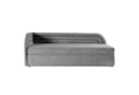 Beautysofa Einzelbett Cobi mit Bettkasten Grau Bild 1