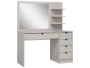 Beautysofa Schminktisch Malta 120 cm mit Spiegel und Schubladen Bild 2