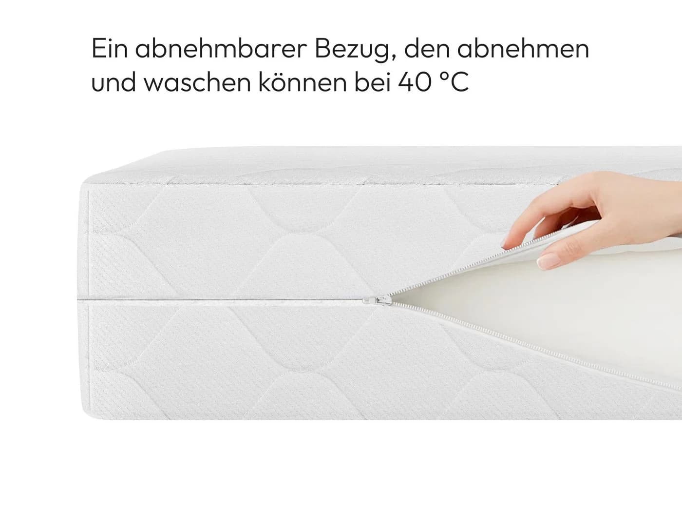 Beautysofa MEDIRO CORE 7-Zonen Taschenfederkernmatratze H2/H3 Wendematratze - Bild 4