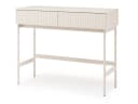 Beautysofa Schminktisch SOFT Kaschmir mit Rillenfronten und 2 Schubladen Bild 2