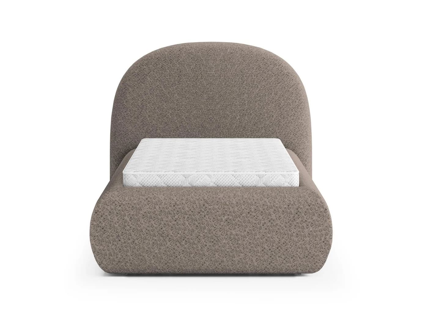 Beautysofa Polsterbett MOTTI mit Bettkasten und gepolstertem Kopfteil - Bild 3