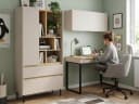 Beautysofa Jugendzimmer-Set LICO 3-teilig Modern Grifflos Sandbeige Bild 3