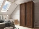 Beautysofa Kleiderschrank MARIO II mit Schubladen und Schiebetüren Bild 1
