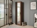 Beautysofa Garderobenschrank LIVIA mit Tür und Spiegel Bild 1