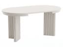 Beautysofa Esstisch PRESTIGE Ausziehbar Beige Metall Bild 5