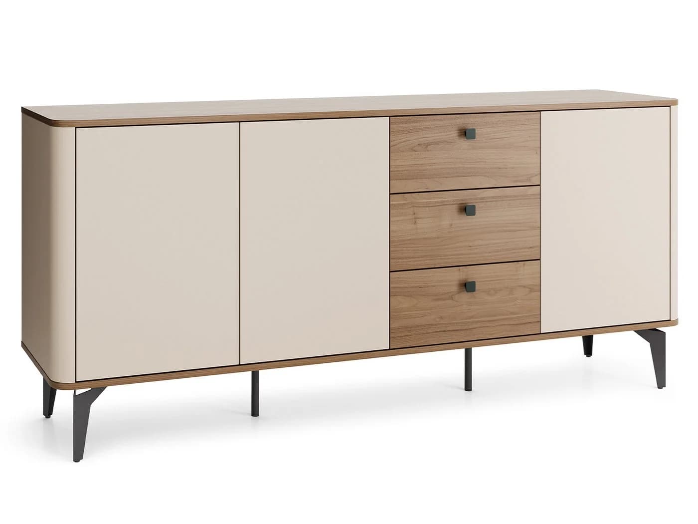 Beautysofa Kommode AURORA Sideboard 180 cm mit viel Stauraum - Bild 2