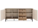 Beautysofa Kommode AURORA Sideboard 180 cm mit viel Stauraum Bild 3