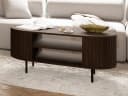 Beautysofa Couchtisch ORION mit Ablagefach und Metallfüßen Bild 4