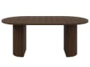 Beautysofa Esstisch ORION ausziehbar 100-188 cm Braun Modernes Design Bild 2